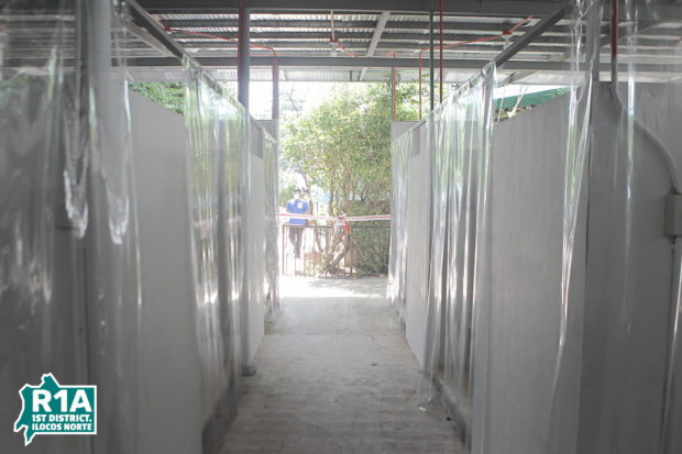 The second field hospital in Mariano Marcos Memorial Hospital and Medical Center in Batac City, Ilocos Norte