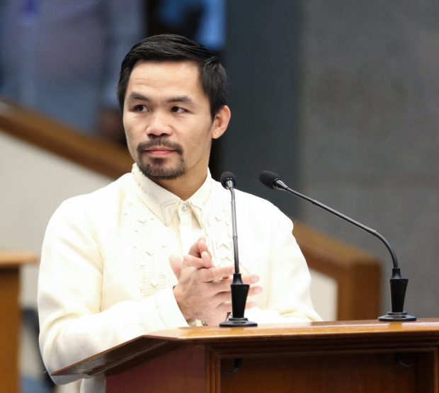Pacquiao wants gov't to control porn: No ID, no entry to sexy sites