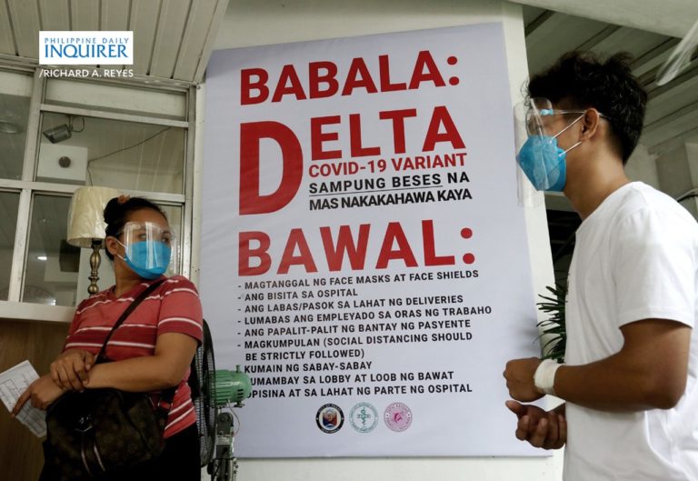 Pasay City General Hospital hits full capacity for COVID-19 patients ...