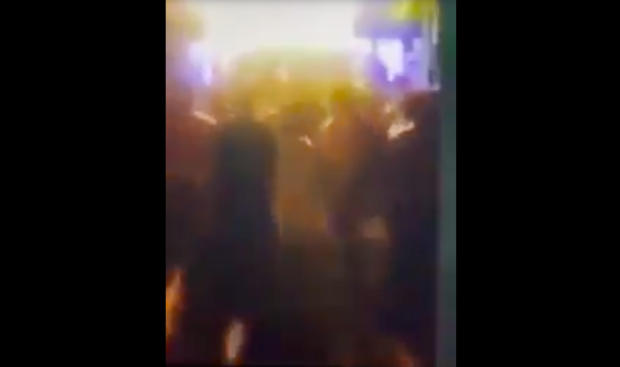 A screenshot of the video of the beach party held in San Francisco, Camotes Island last July 10 which an anonymous complainant reported to the DILG for possible violation of health protocols.