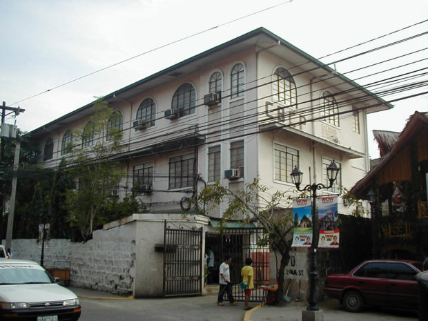 CBCP building in Intramuros, Manila, for story: CBCP official warns priests vs crossing line in polls
