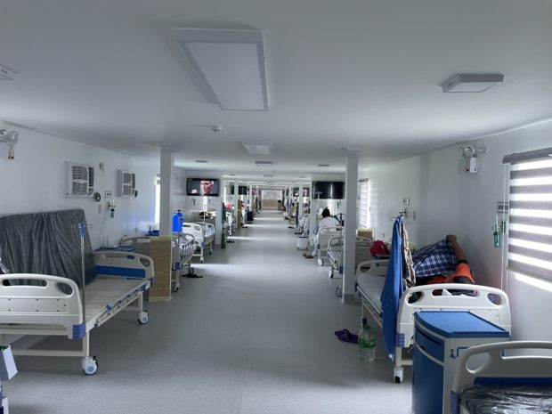 Manila City’s COVID-19 field hospital in Luneta now 89% full – LGU