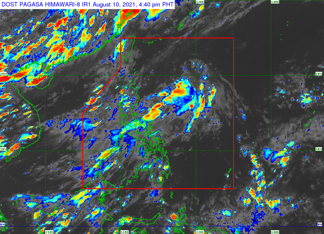 PAGASA weather august 10 2021
