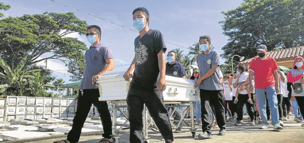Jaymar Palero and Marlon Napire, the two activists who were killed by police officers on July 26, were laid to rest.