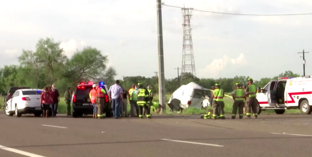 texas van accident