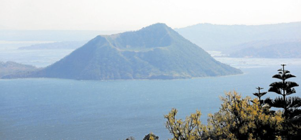 Photo of the Taal Volcano which Phivolcs said they are currently monitoring due to its recent sulfur dioxide emissions.
