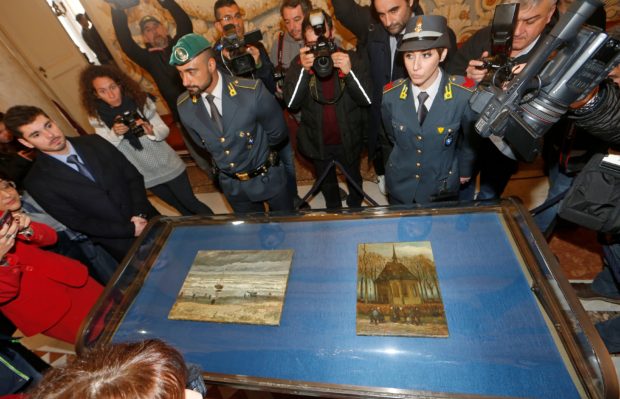 Italian fugitive connected to stolen Van Gogh paintings arrested