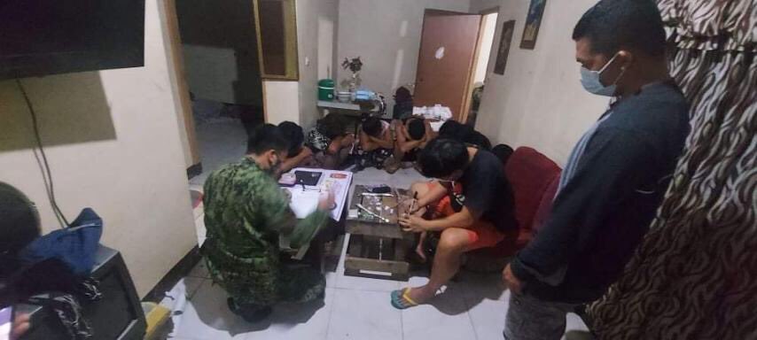 Drug suspects were arrested in an alleged drug den in Subic, Zambales