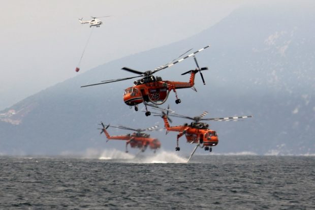 firefighting helicopters