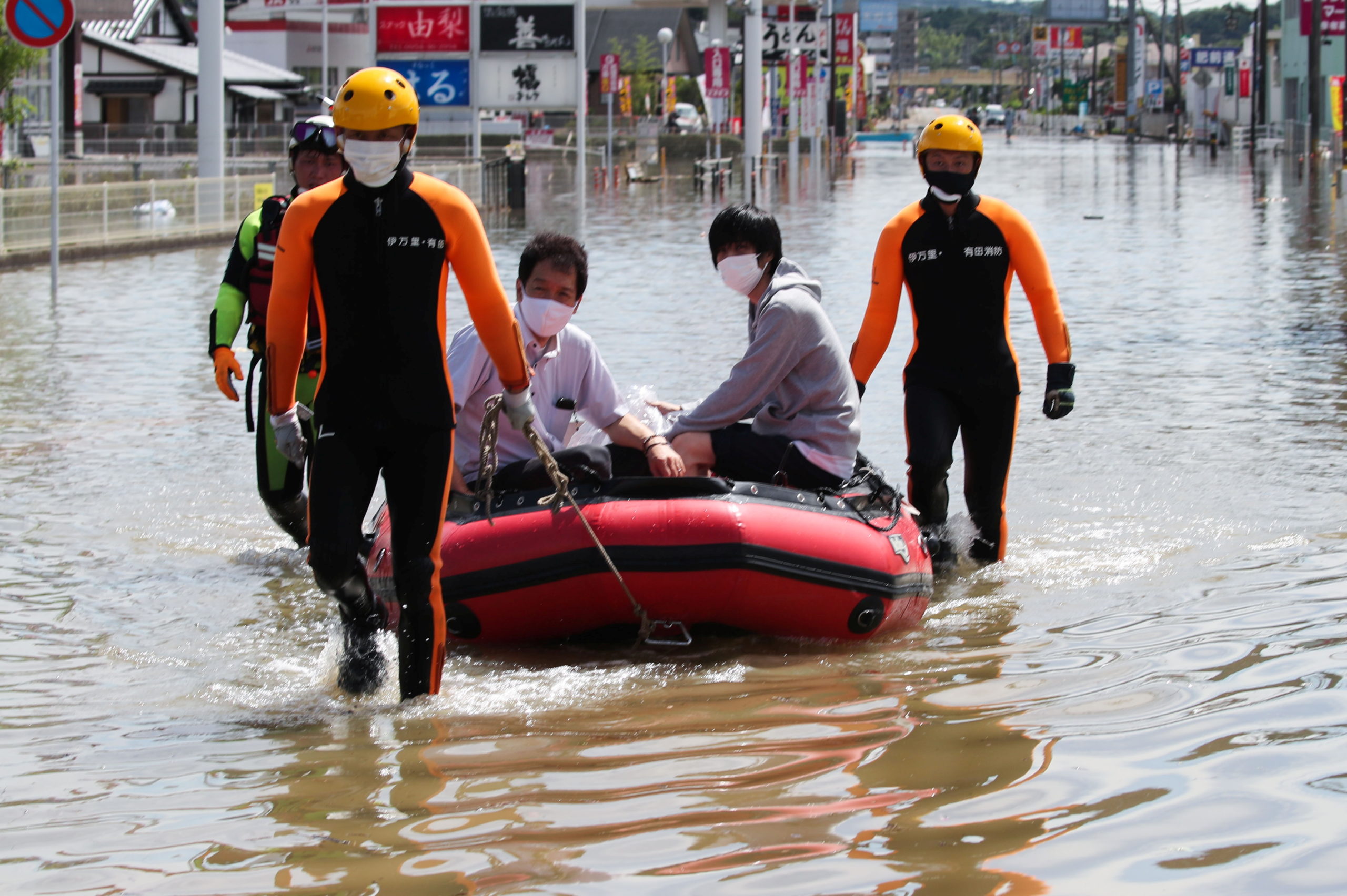 Torrential Rain Lashes Japan, Three Feared Dead After Landslide ...