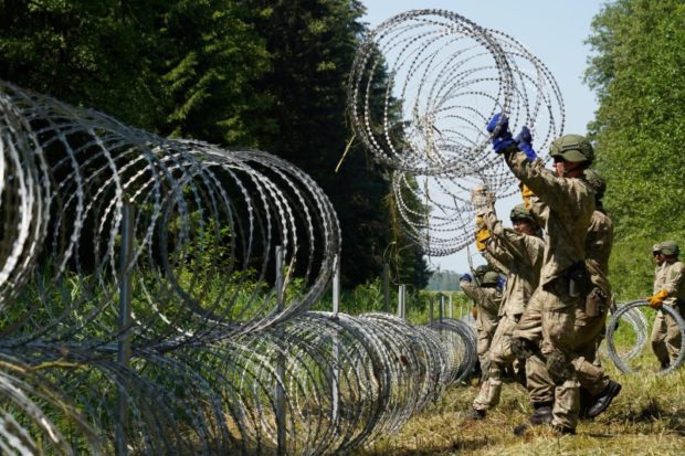 lithuania belarus border