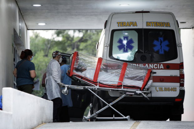 mexico ambulance covid patient