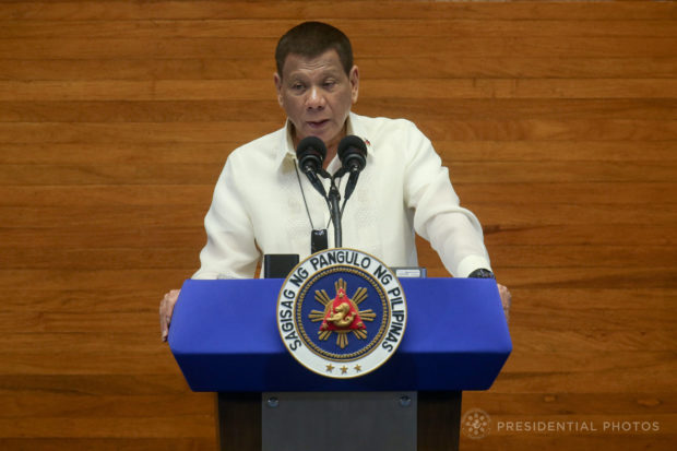 President Rodrigo Duterte has accepted his party, PDP-Laban's, endorsement to run for vice president in the 2022 elections.