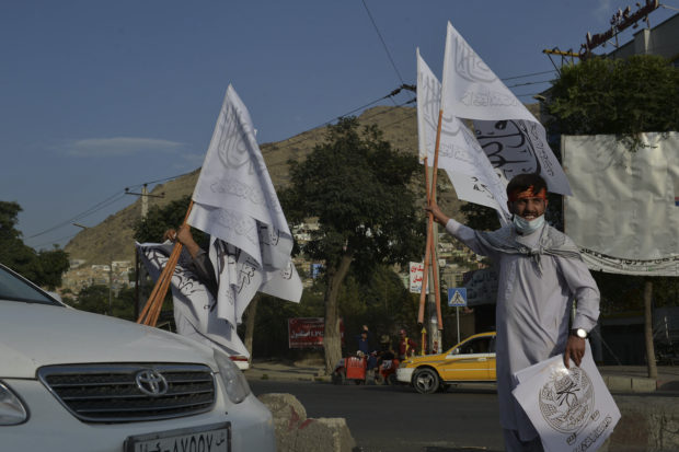 taliban flags