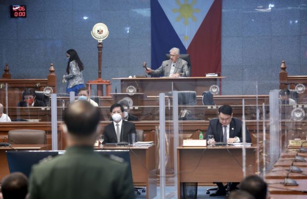 Several senators on Friday pushed back against President Rodrigo Duterte’s call for the Senate not to probe ongoing government programs, with one lawmaker stressing the need for "better," not "weaker," mechanisms for accountability amid the pandemic.