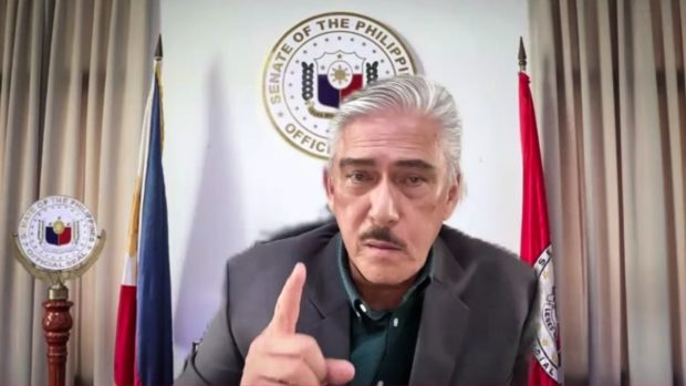 Senate President Vicente "Tito" Sotto III tops the latest Pulse Asia survey of potential vice president for the 2022 elections with 25 percent of Filipinos surveyed expressing their support for his candidacy.