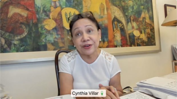 Sen. Cynthia Villar