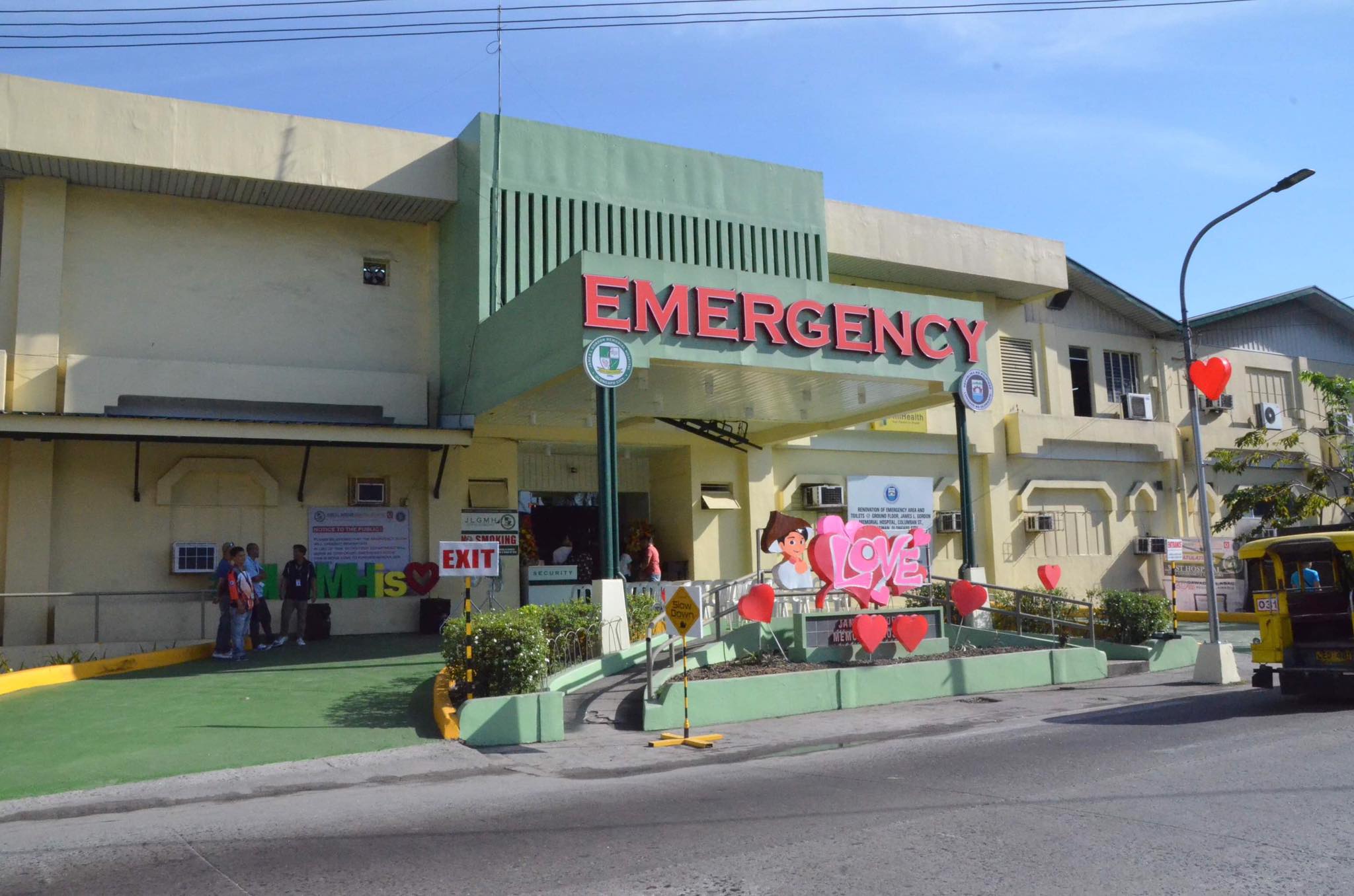 The James L. Gordon Memorial Hospital, which is a major COVID-19 facility in Olongapo City (Photo courtesy of Olongapo City Information Center)
