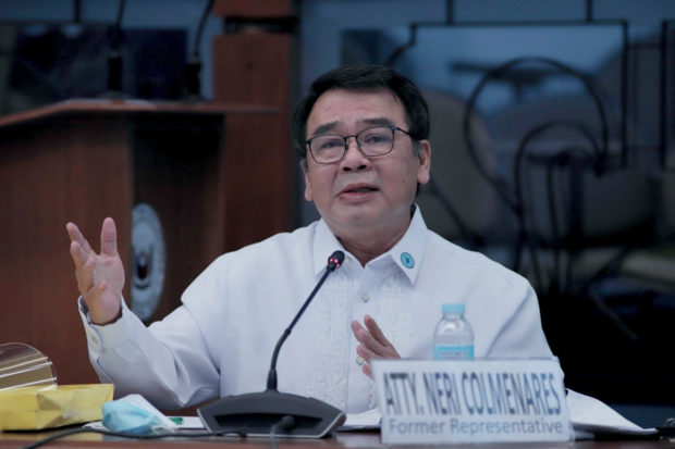 Bayan Muna chairperson and progressive lawyer Neri Colmenares is the latest addition to the 2022 senatorial slate of opposition coalition 1Sambayan, the group announced in a briefing on Friday.