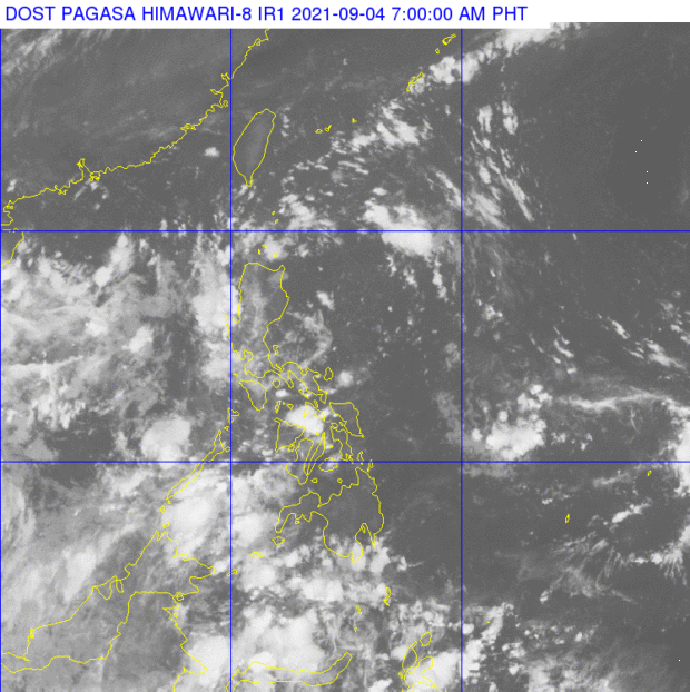 Pagasa weather satellite as of 7 AM