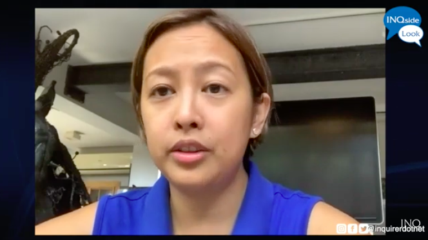 Makati Mayor Abby Binay during te INQside Look interview.