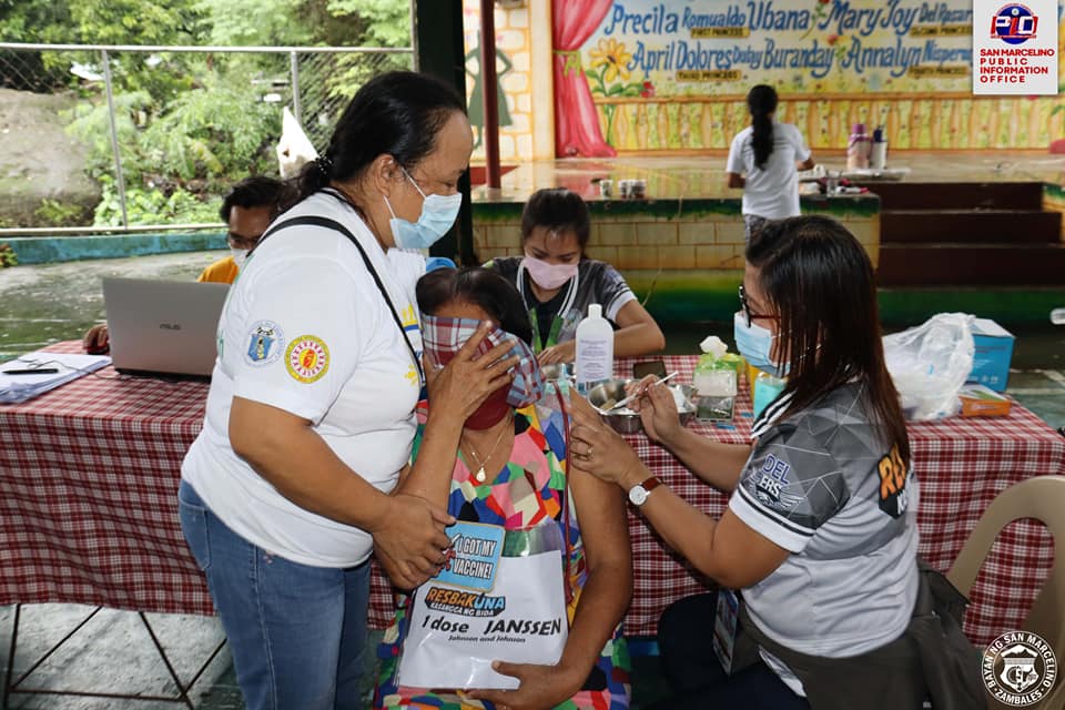 COVID-19 vaccination in San Marcelino Zambales