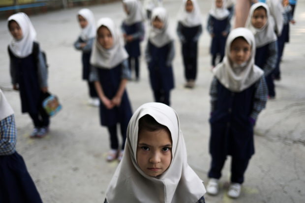 afghan school girls
