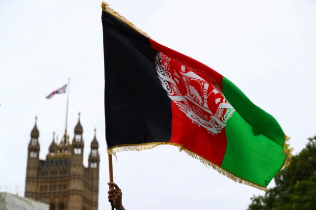 afghanistan flag britain