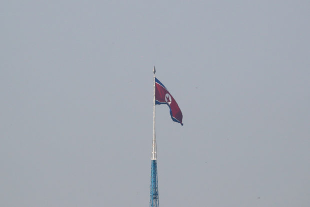 north korean flag