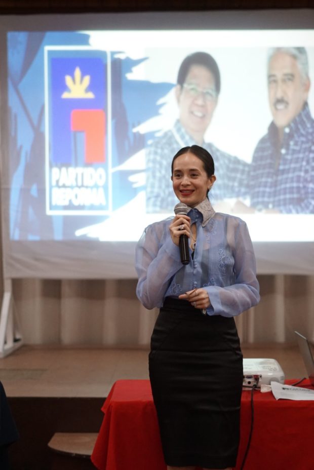 Leyte Rep. Lucy Torres-Gomez  expressed her admiration for the 2022 tandem of Senate President Vicente Sotto III and Sen. Panfilo Lacson.