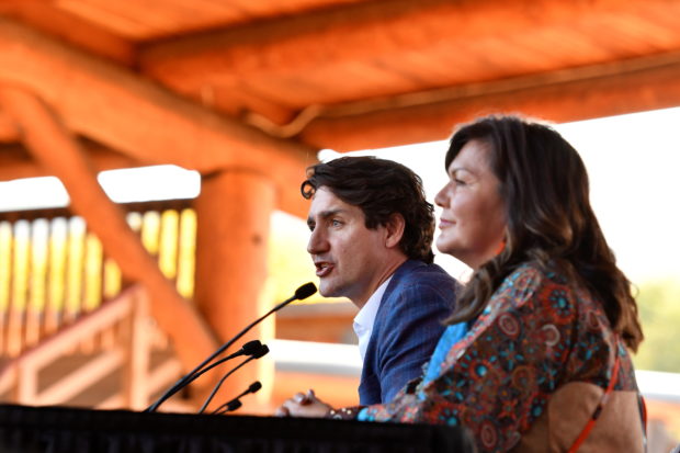 Canada's Trudeau visits First Nation after snubbing Indigenous leader's invitation