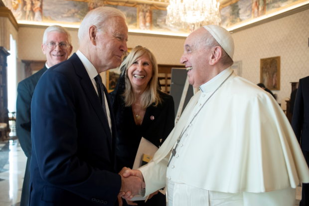 Biden says Pope told him he should 'keep receiving Communion'