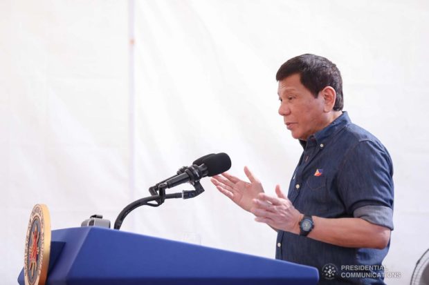 President Rodrigo Duterte on Thursday pardoned the punishments and demerits of the Philippine National Police Academy (PNPA) Cadet Corps Class 2022 to 2025.