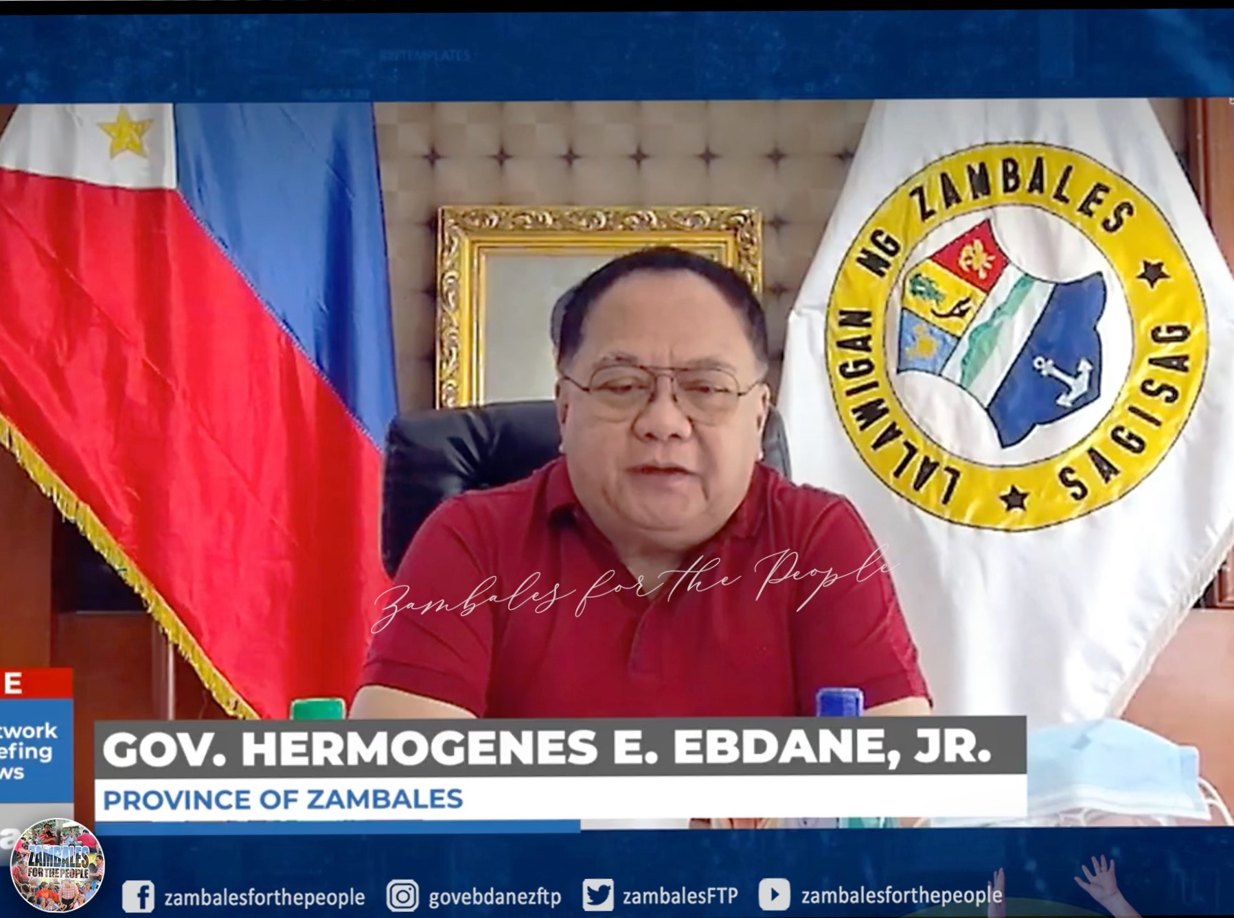 Zambales for the People, Gov. Hermogenes E. Ebdane, Jr. on the cmpaign for 2022 elections