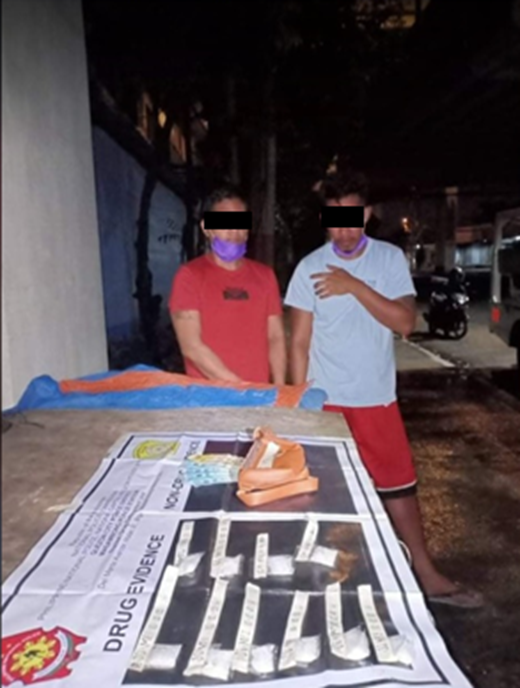 QC cops bust 5 in anti-drug operations; seize over P800,000-worth of 'shabu'