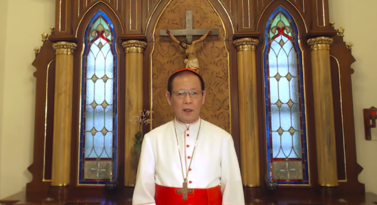 Manila archbishop urges faithful to stay calm, believe in democratic process