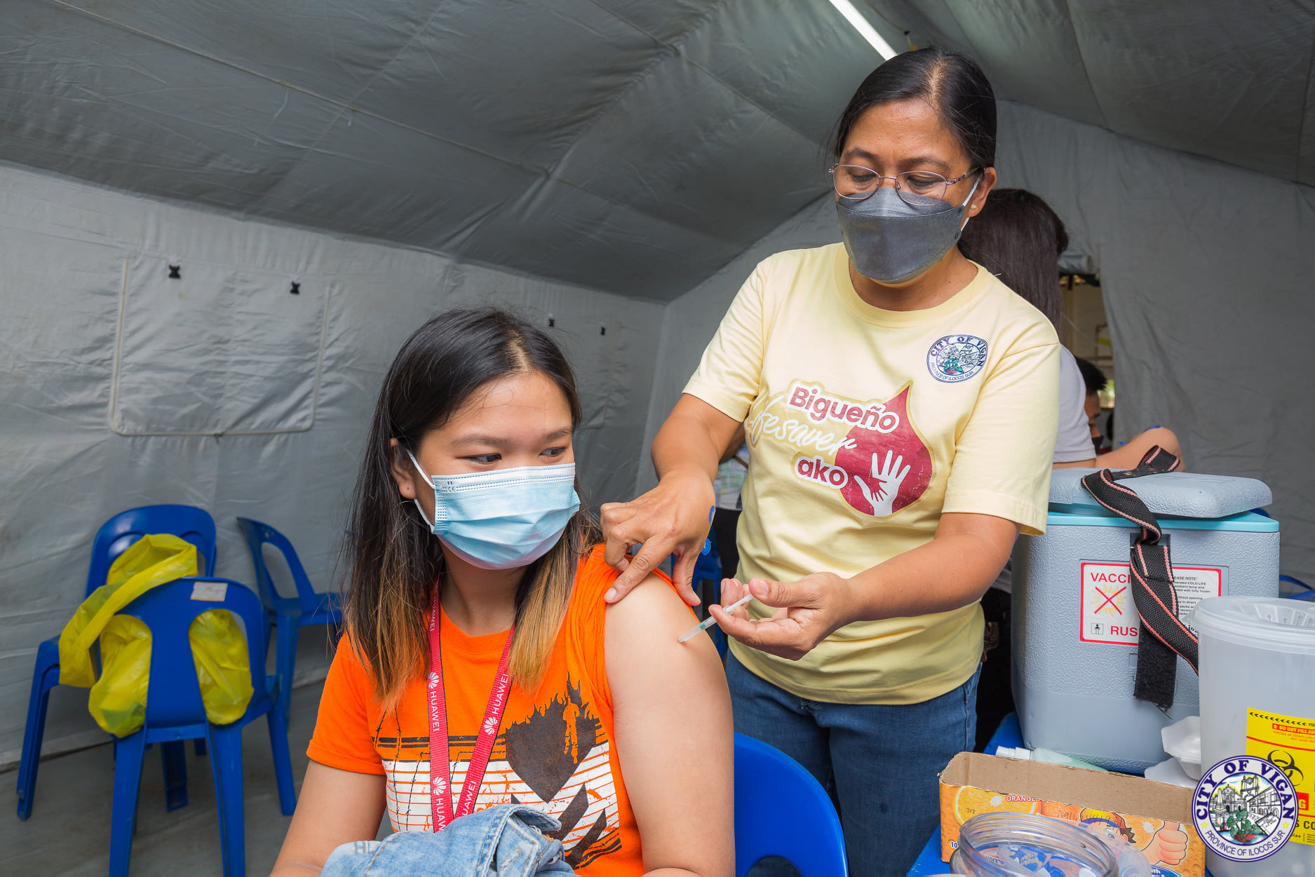 vaccination against COVID-19 in Ilocos Sur
