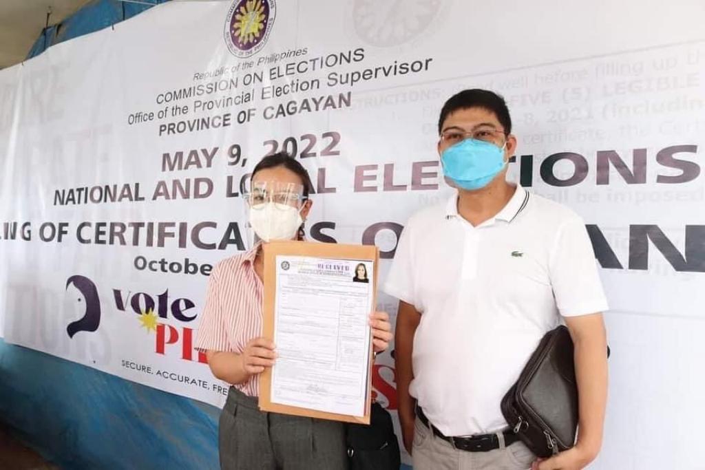 Katrina Ponce Enrile, the daughter of former Senate President Juan Ponce Enrile, has formally filed her Certificate of Candidacy last October 7, 2021 to run as Representative for the 1st District of Cagayan Province under the LAKAS-CMD banner.