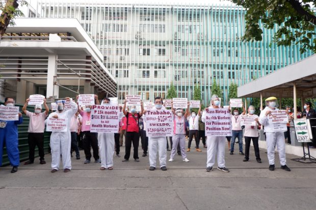 Health workers slam Badoy for 'red-tagging' them again