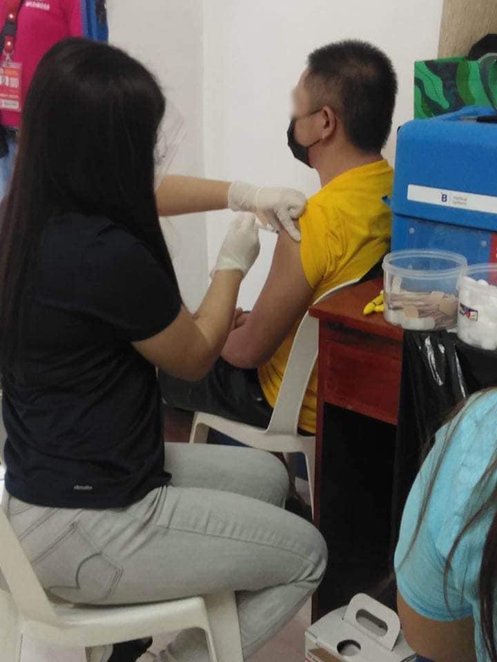 Angeles City inmate vaccination against COVID-19