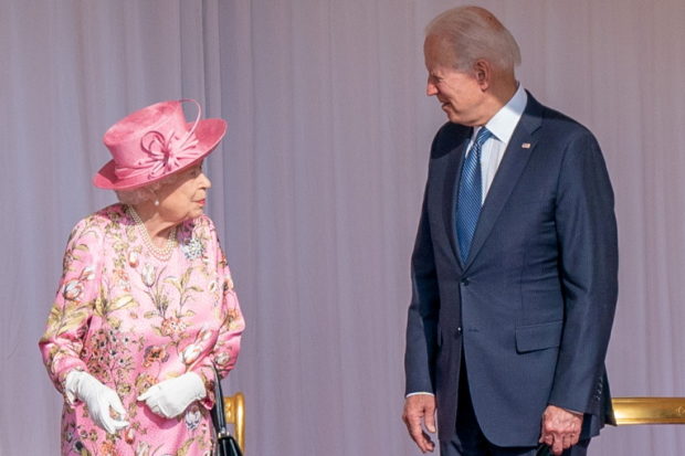 queen elizabeth and joe biden