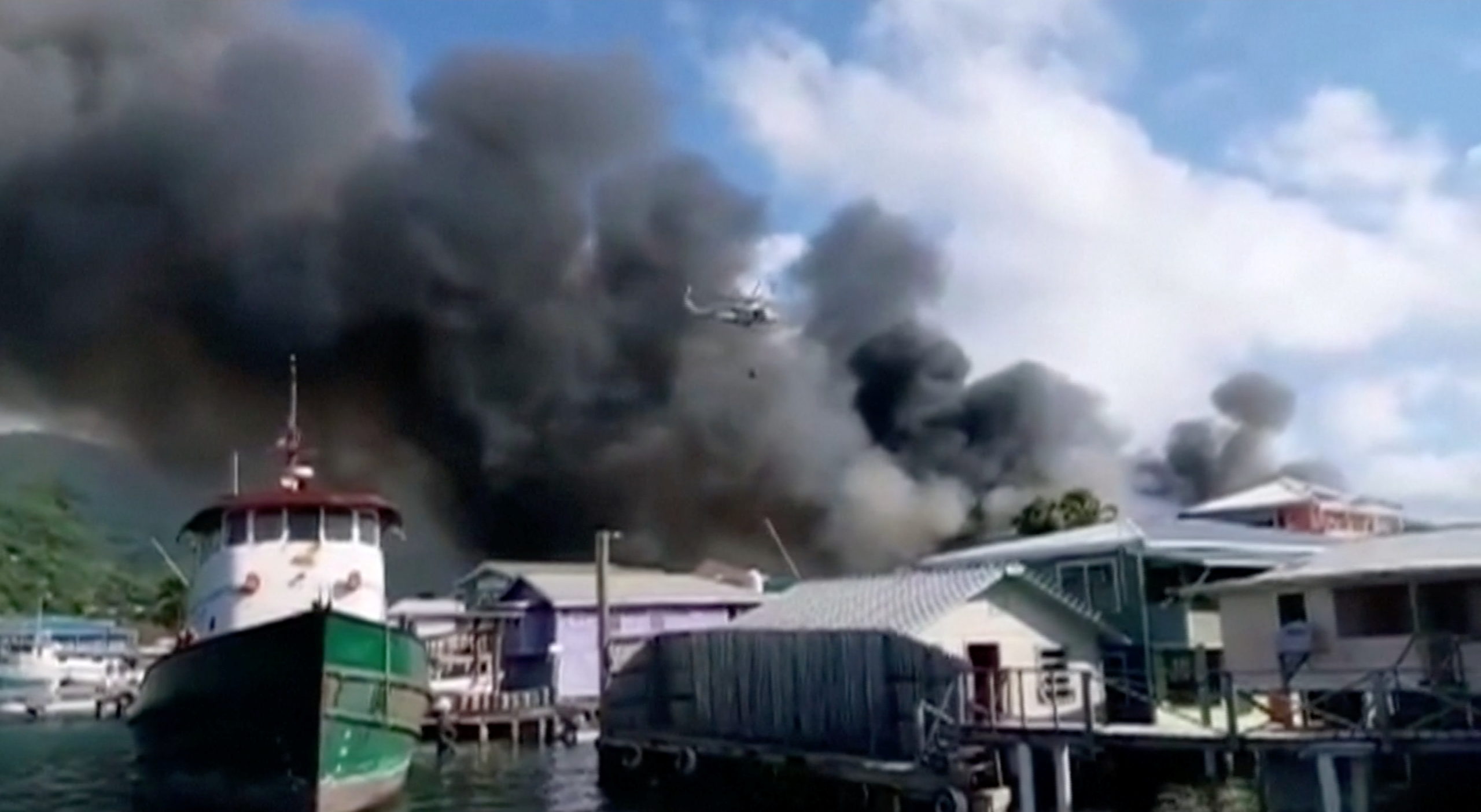 Fire devastates Honduras' Caribbean resort island of Guanaja Inquirer