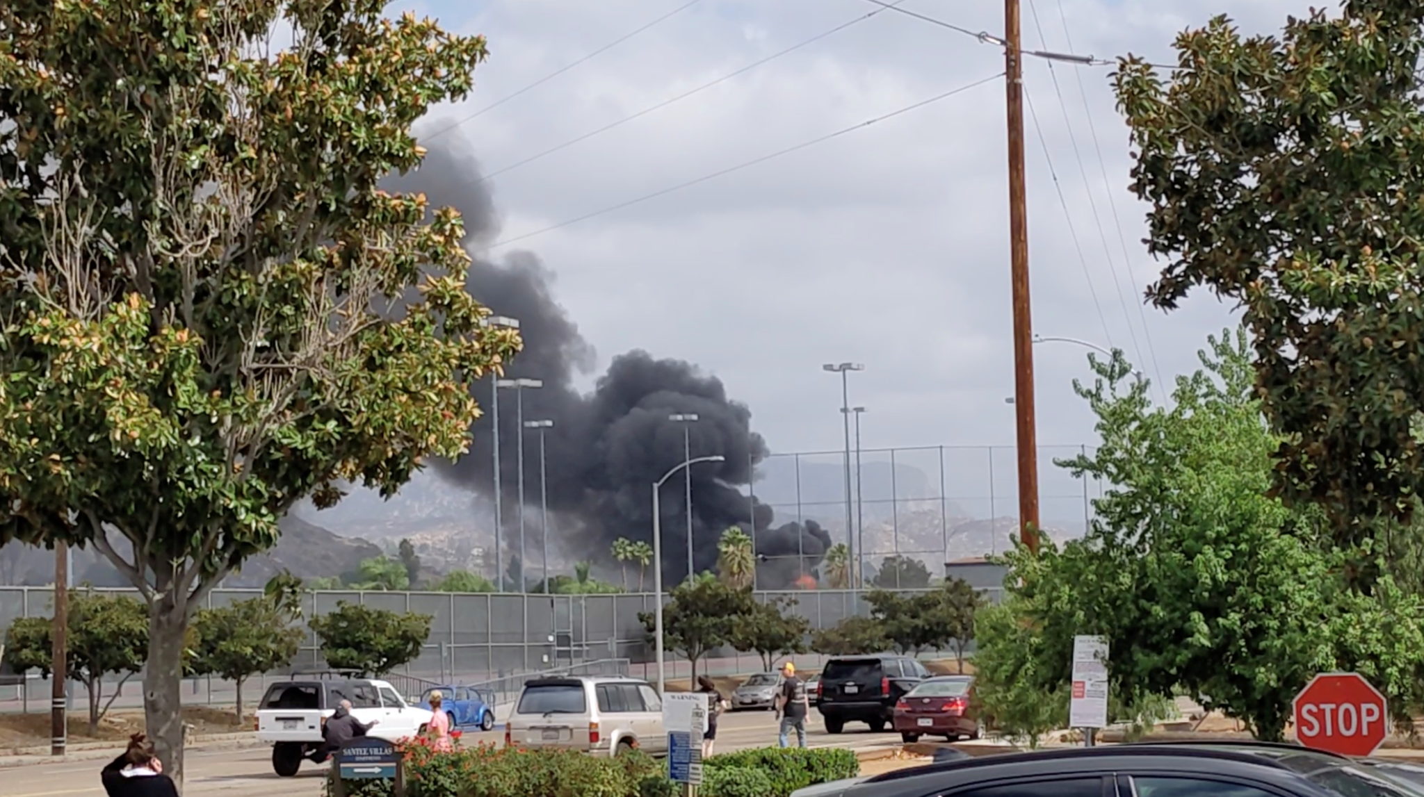 Small plane crash near San Diego leaves at least two dead, damages