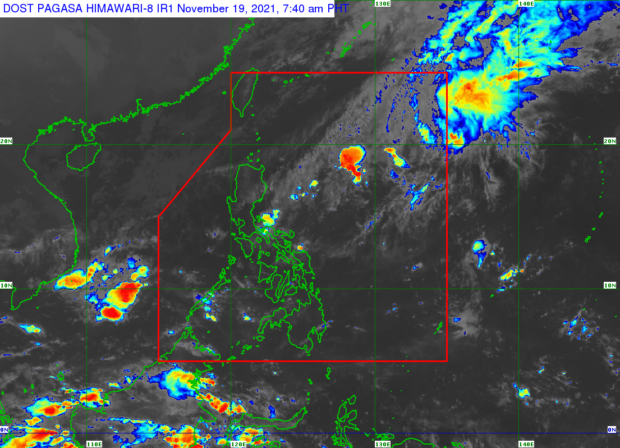 Quezon, Camarines provinces experiencing rain due to LPA, says Pagasa