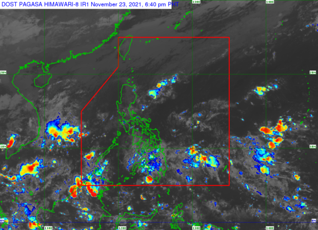 Rainy Wednesday in north, Central Luzon, Bicol, and E. Visayas - Pagasa