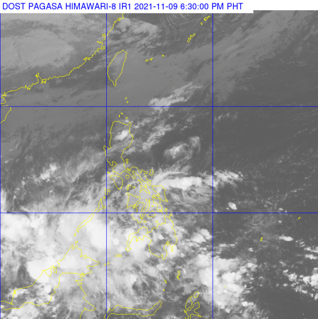The shear line will bring rain over the Bicol Region, Palawan, Kalayaan Islands, and Eastern Visayas on Wednesday,