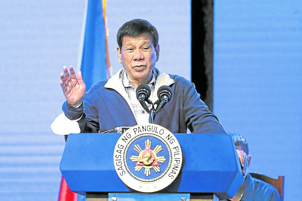 Duterte calls on leaders to suppress drugs, terrorism for development of city, province