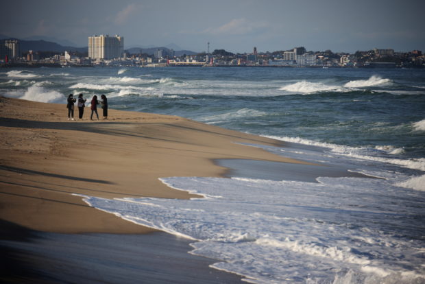 South Korea's beaches face threat from development, rising seas