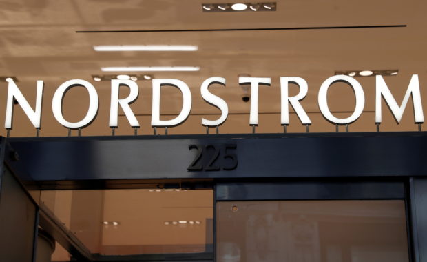 FILE PHOTO: The outside of the Nordstrom flagship store is seen during a media preview in New York, U.S., October 21, 2019. REUTERS/Shannon Stapleton