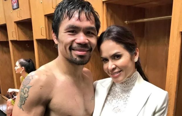 Pacquiao vows that if he becomes president, Jinkee won't be like Imelda